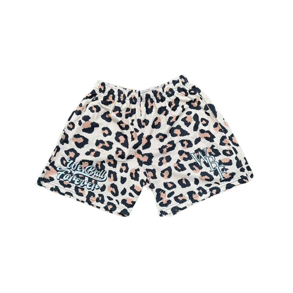 *PRE-ORDER* Leopard Mesh Shorts